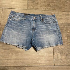 J.Crew Denim Cutties, 4" inseam